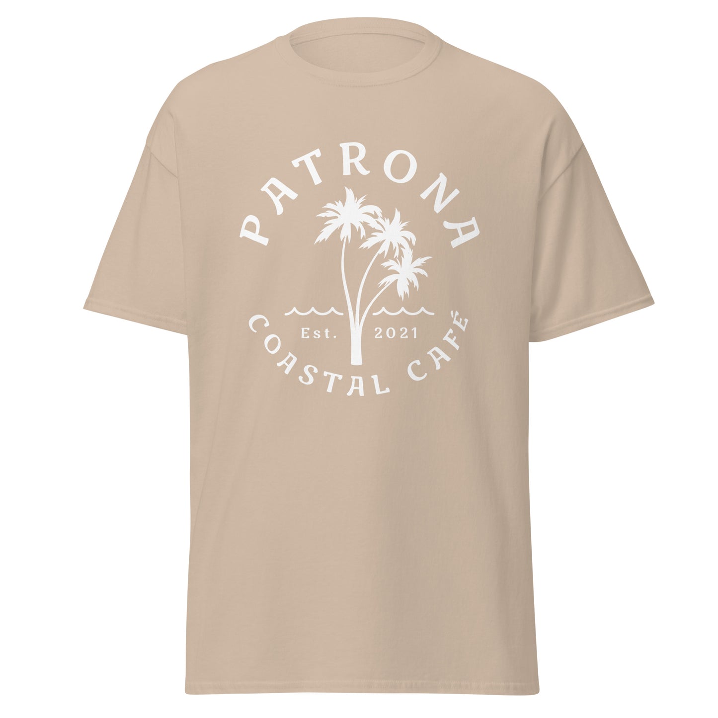 Classic Patrona Coastal Cafe Logo Tee Shirt