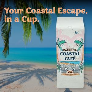 Patrona Coastal Café Flavored Coffee, Whole Bean