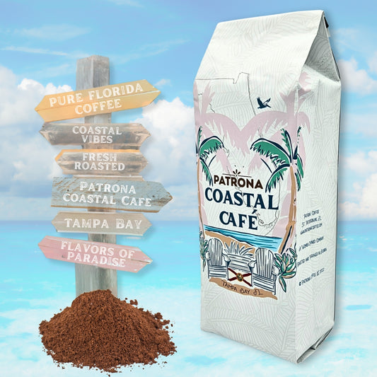 Patrona Coastal Café Ground Coffee 12oz Bag