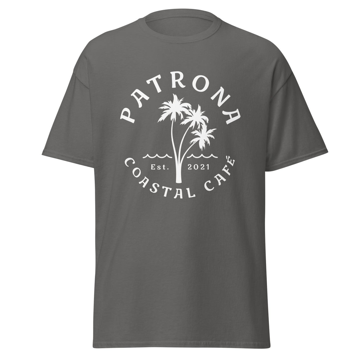 Classic Patrona Coastal Cafe Logo Tee Shirt