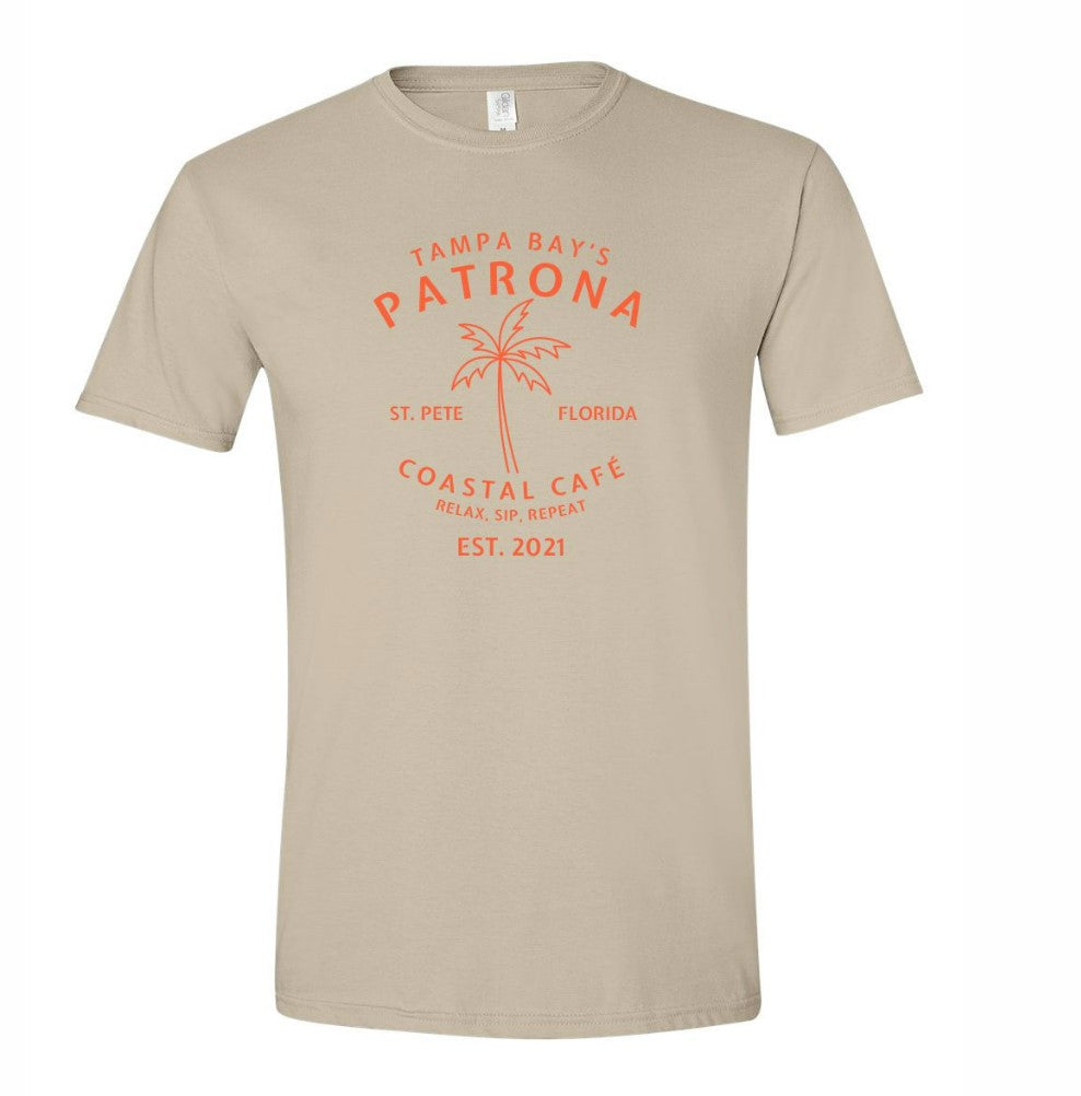 Patrona Coastal Cafe Palm Tree T-Shirt – Patrona Coffee